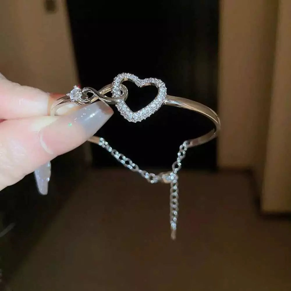 To My Daughter – Infinity Heart Bracelet