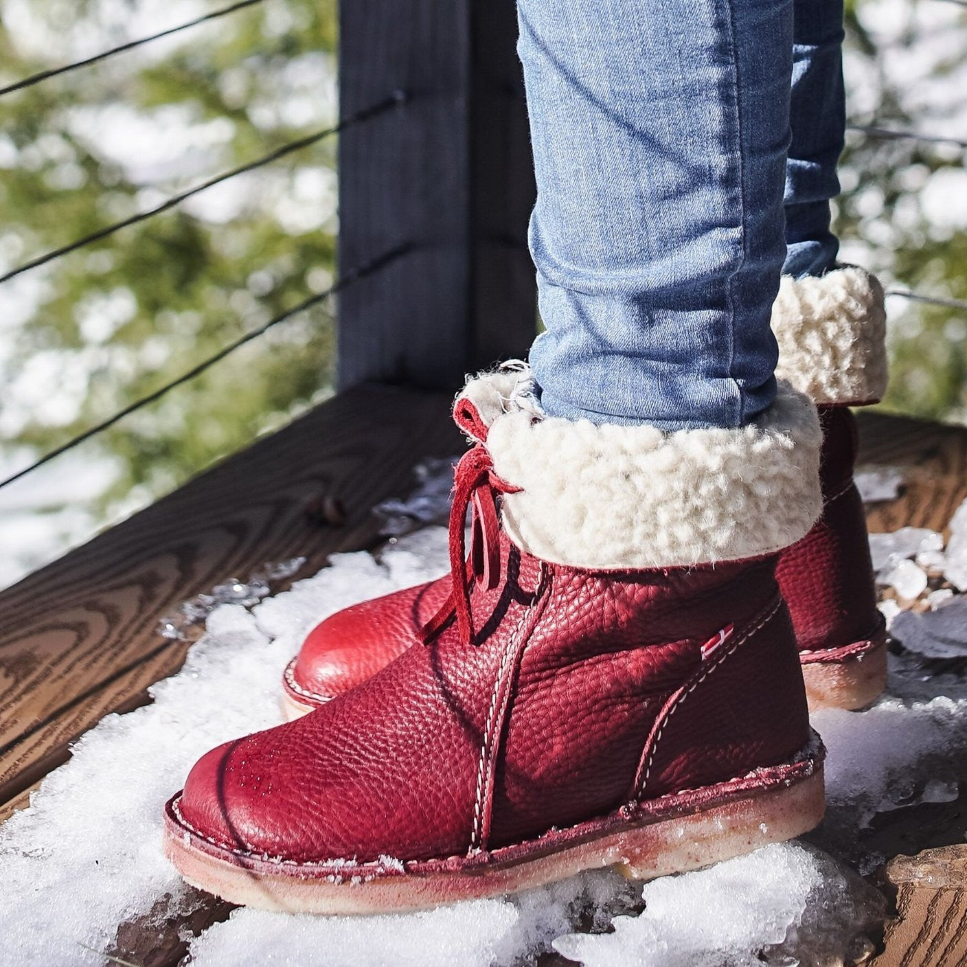 Sophia™ - Waterproof Boot With Wool Lining