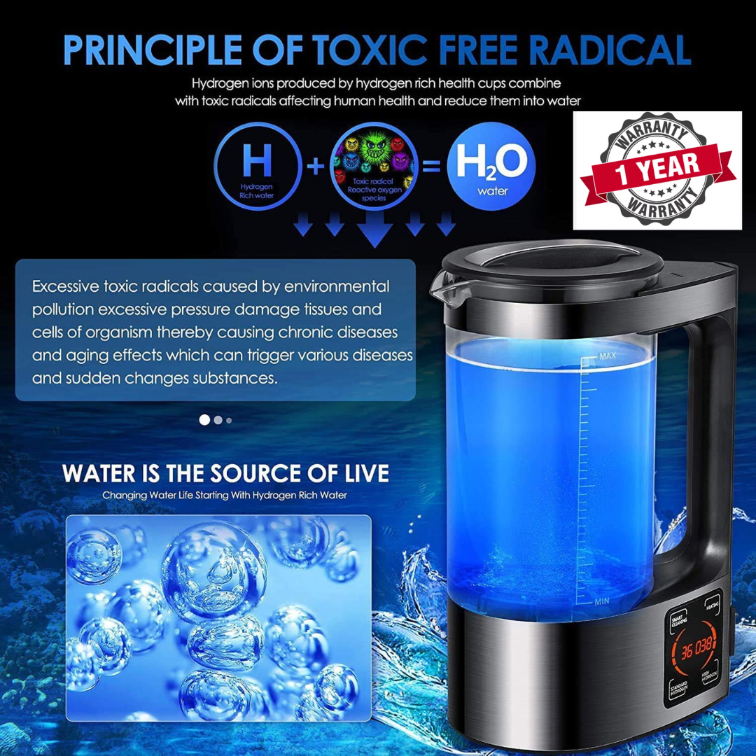 Hydrogen Water bottle - zencartoria