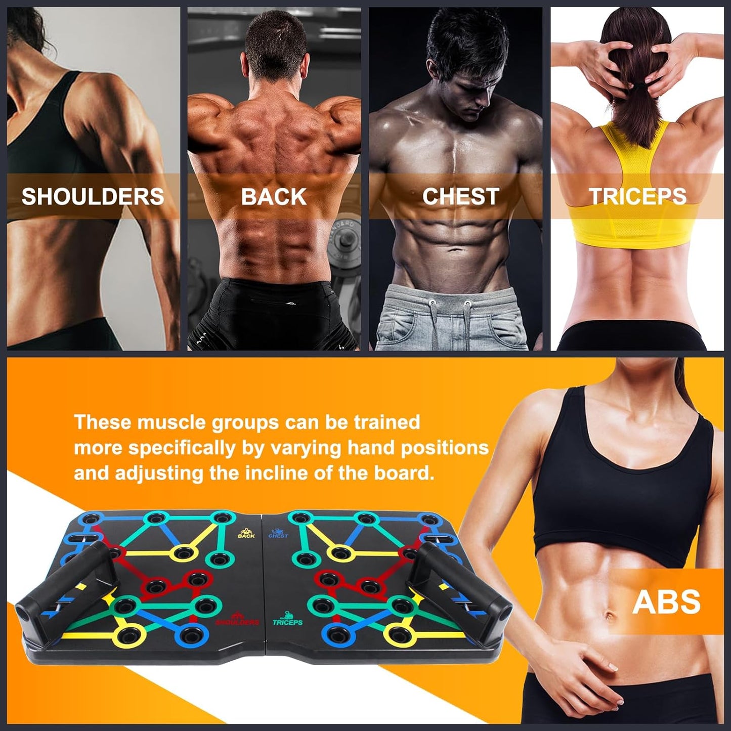 12 in 1 Buikspieroefening Push Up Board