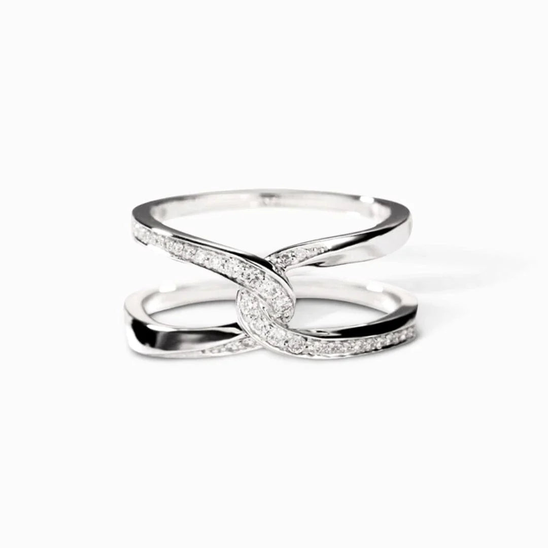 Mother & Daughter Forever Linked Ring