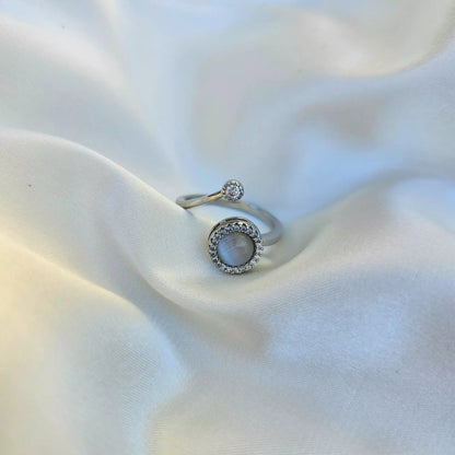 Moonstone Fidget Ring