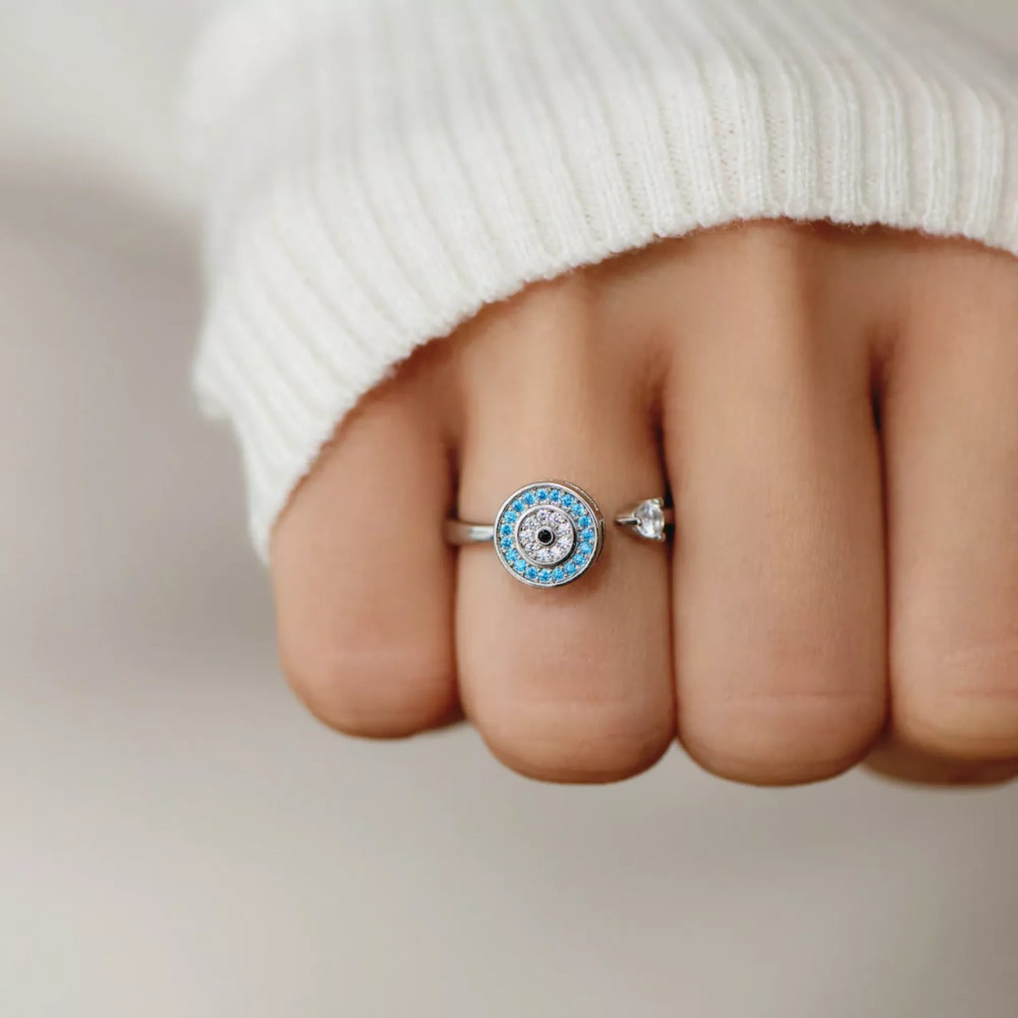 An meine Tochter – Evil Eye Fidget Ring