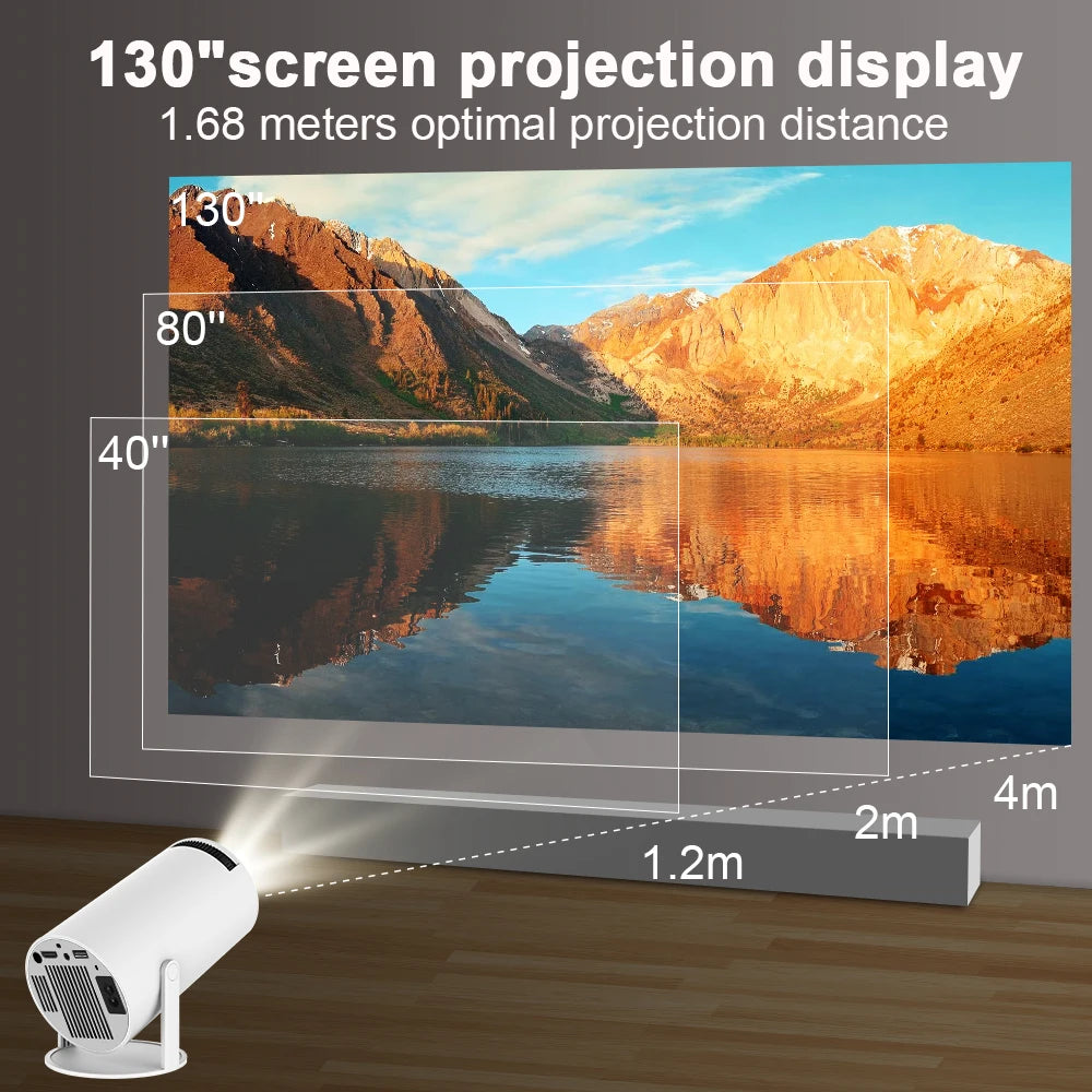 Portable 4K Projector