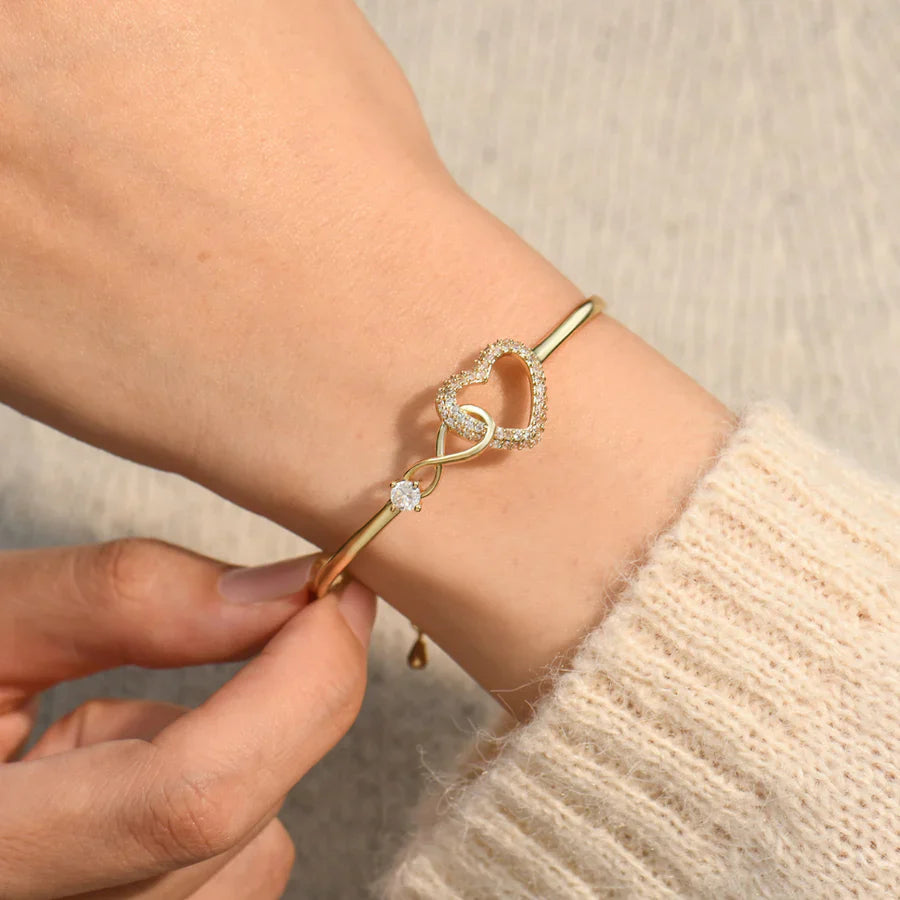 To My Daughter – Infinity Heart Bracelet