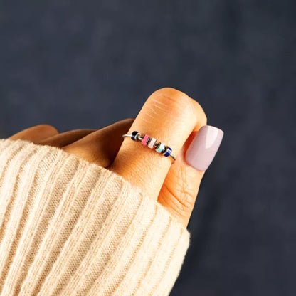 ‘To My Daughter’ Beaded Fidget Anxiety Ring