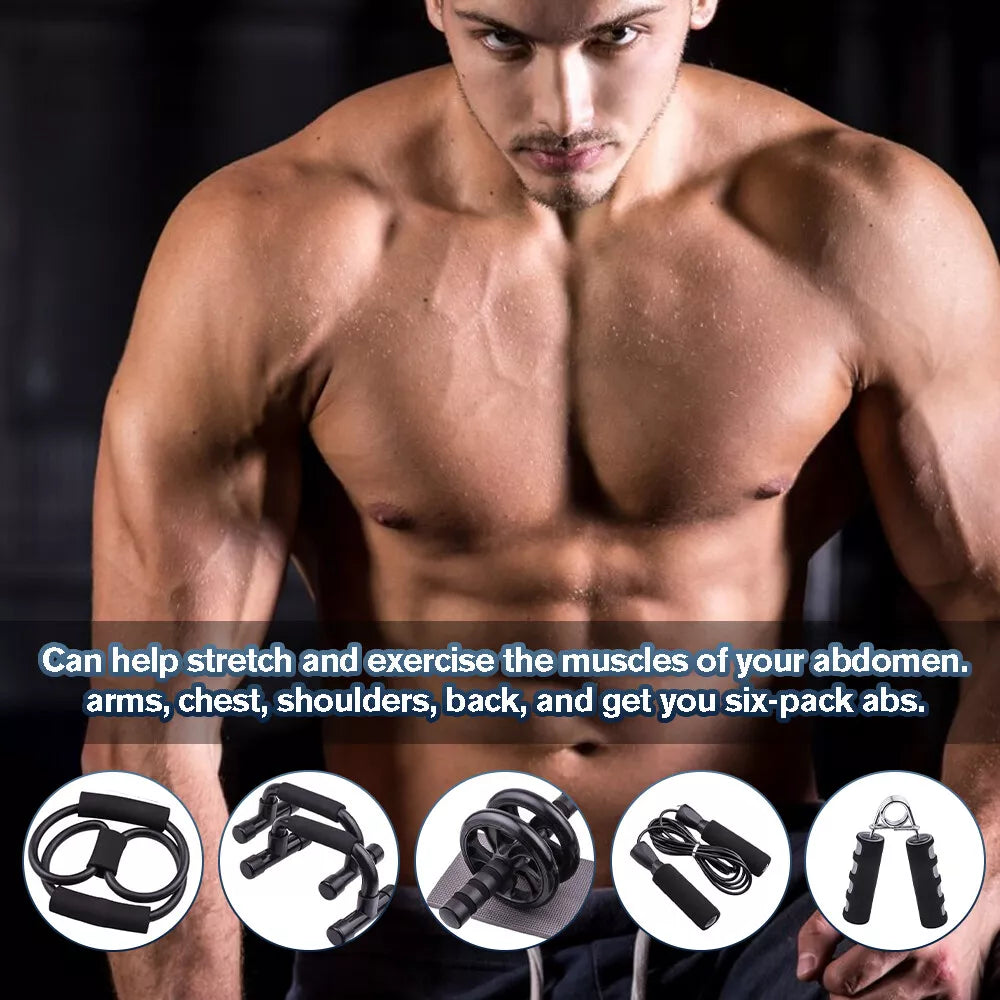 7-piece set of abdominal fitness